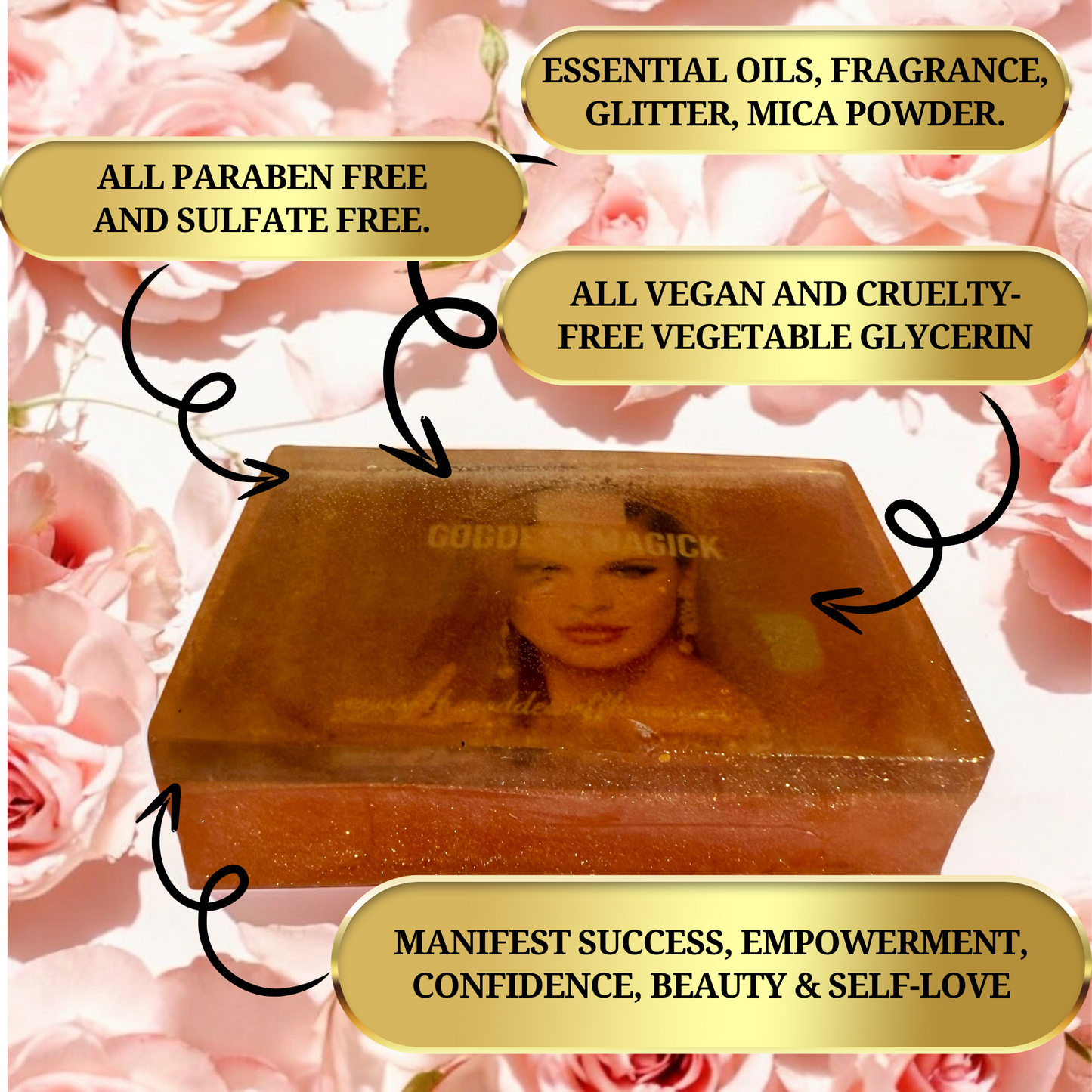 Goddess Magick Ritual Soap Bar