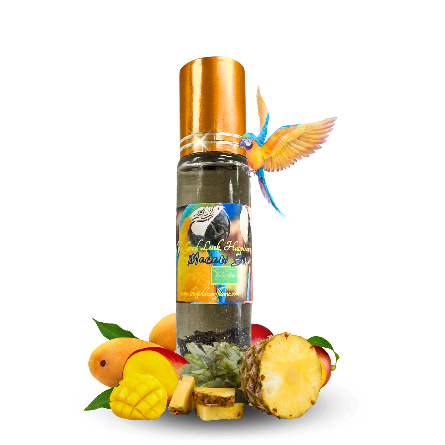 Macaw Bird Magical Roll-On Perfume Oil