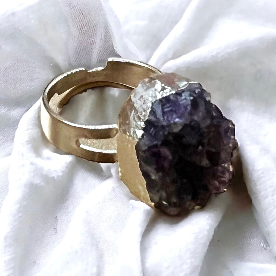 Amethyst Ring Raw