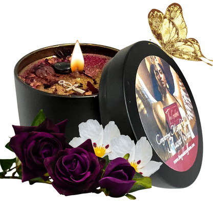 Egyptian Goddess Auset ( Isis) Conjuring Spell Candle